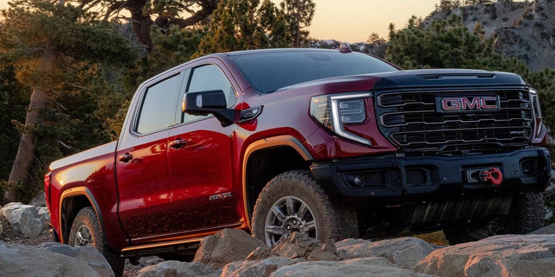 2026 GMC Sierra 1500 AT4 off-road pickup truck exterior design